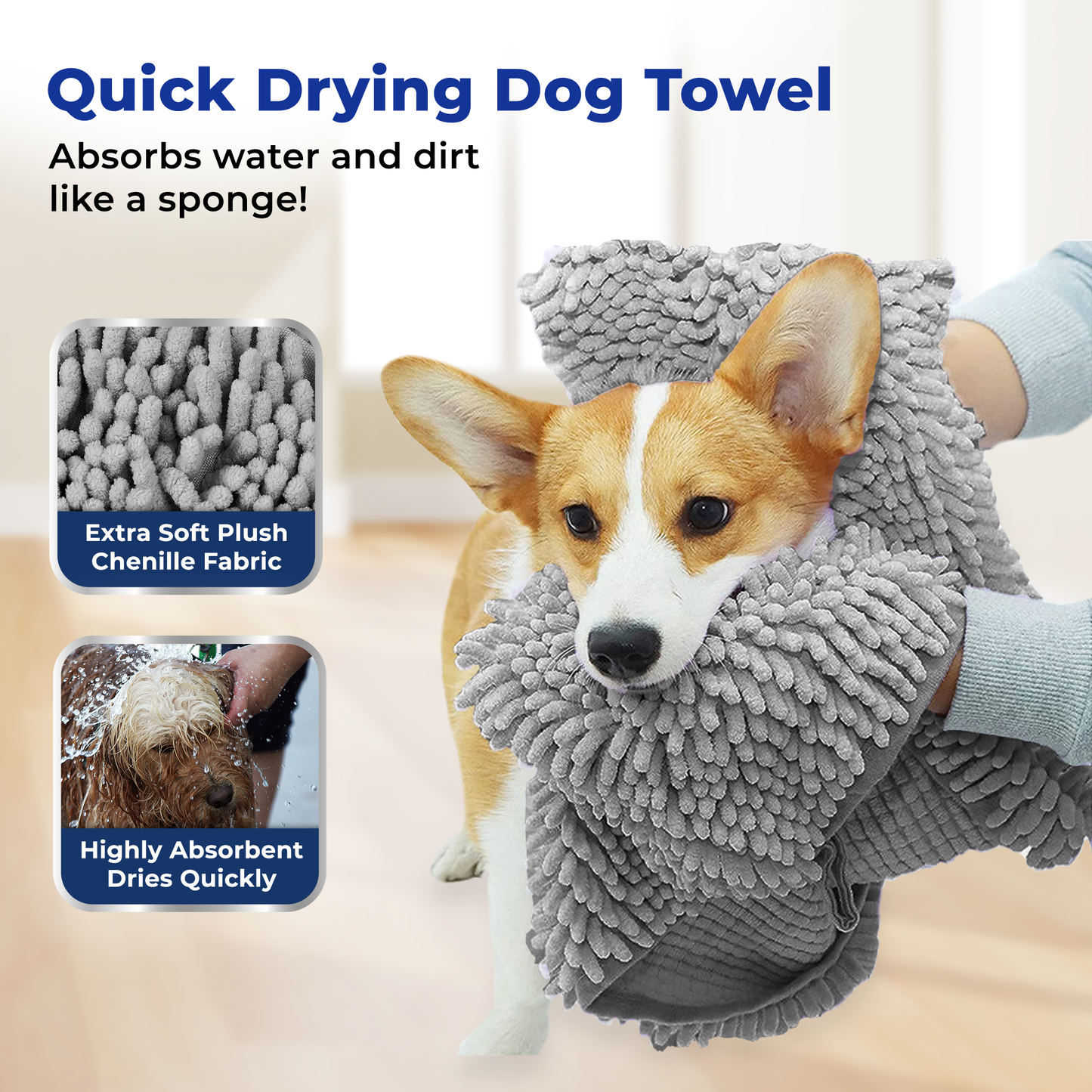 Doggy Dryer Shammy Towel