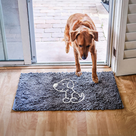 Embroidery Muddy Mat® - Dog Lazy