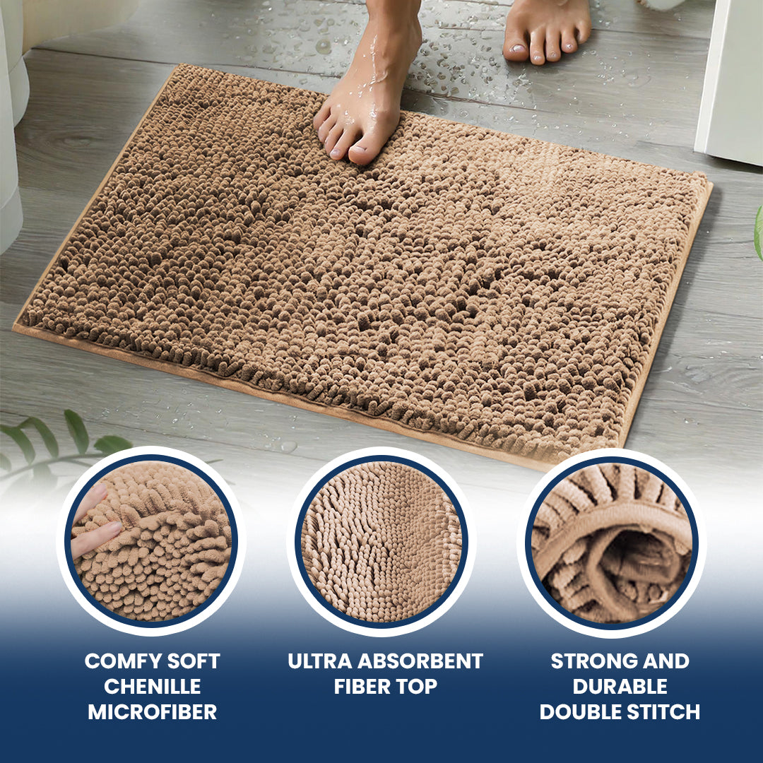 Muddy Mat® Bath Rug set of 2