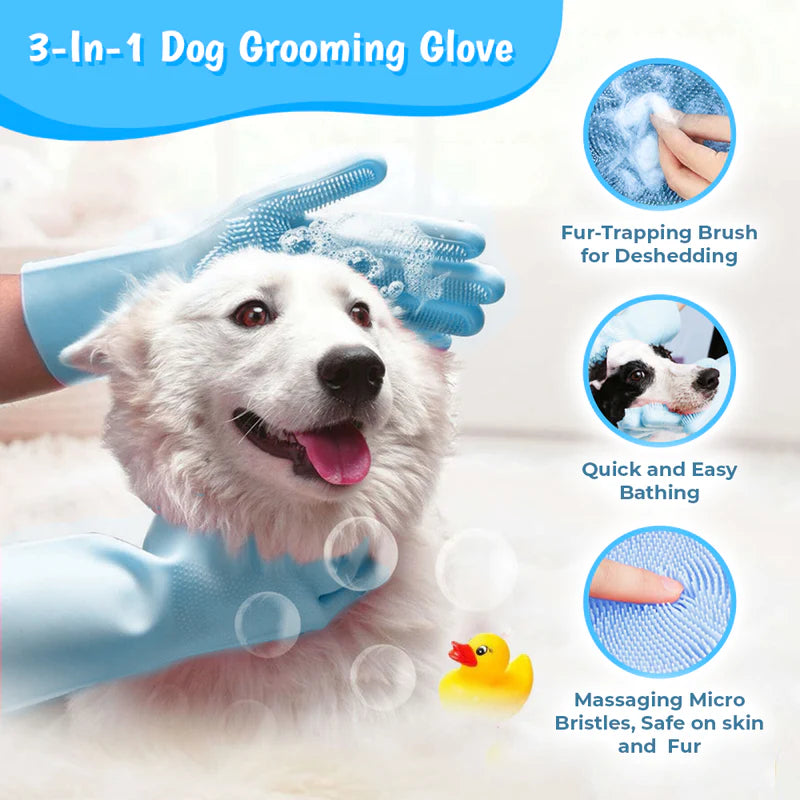 Pet Grooming Gloves